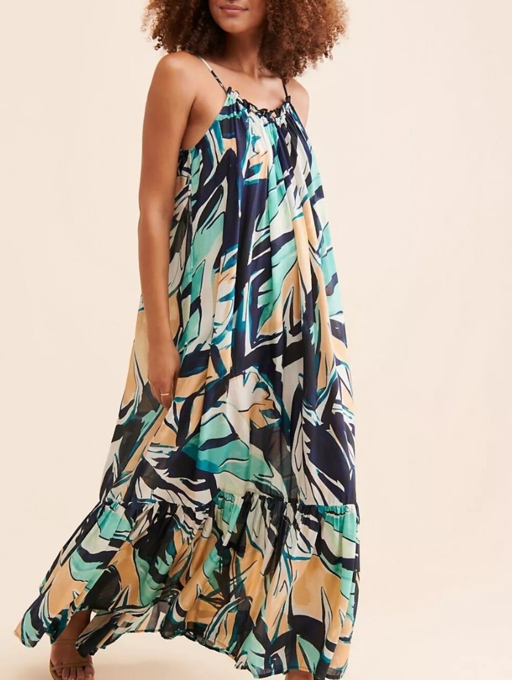 Anthropologie Malika Low Back Dress 2x